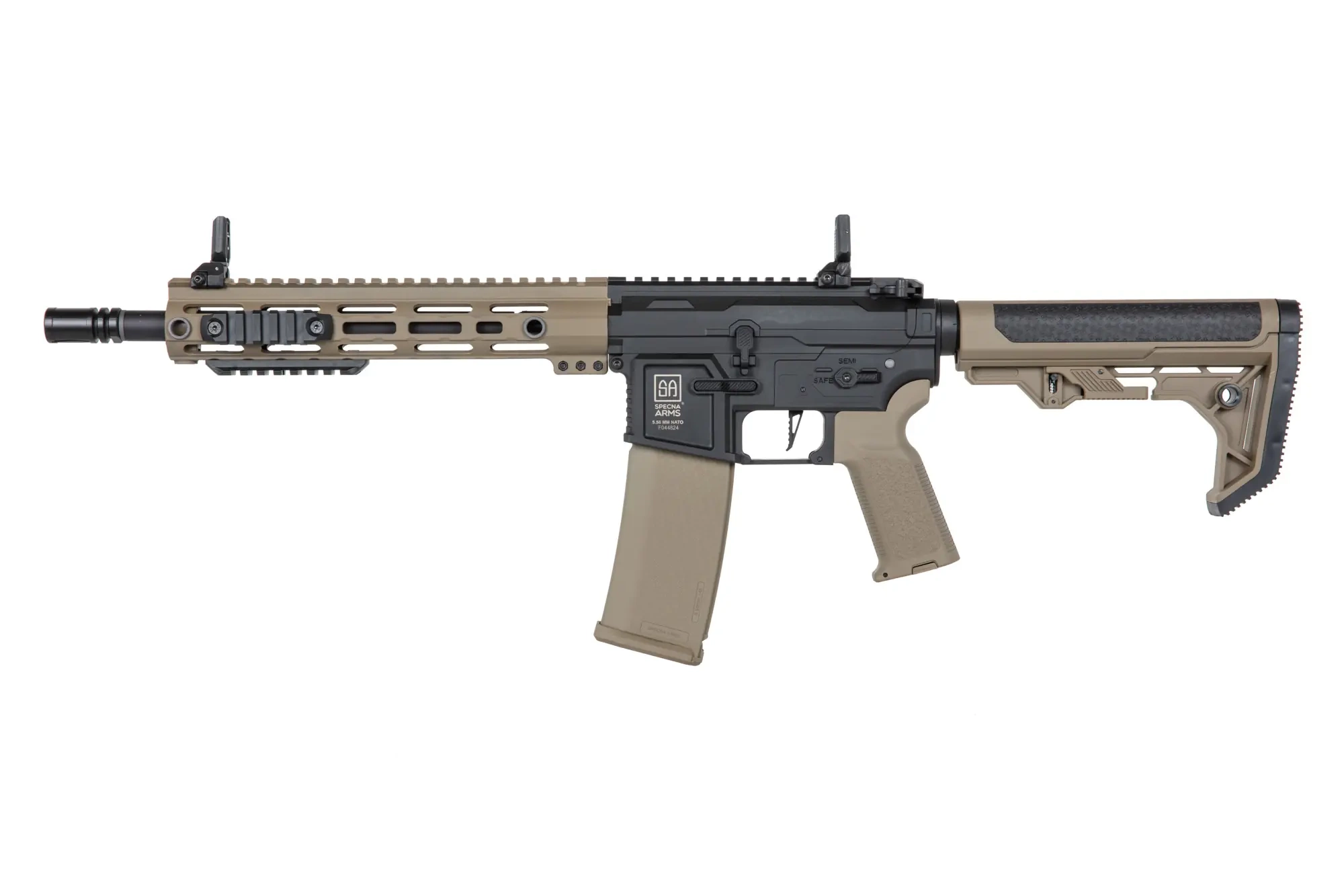 Fusil de airsoft Specna Arms SA-F05-RL FLEX™ HAL ETU™ Light Ops/ New receiver Half-Tan