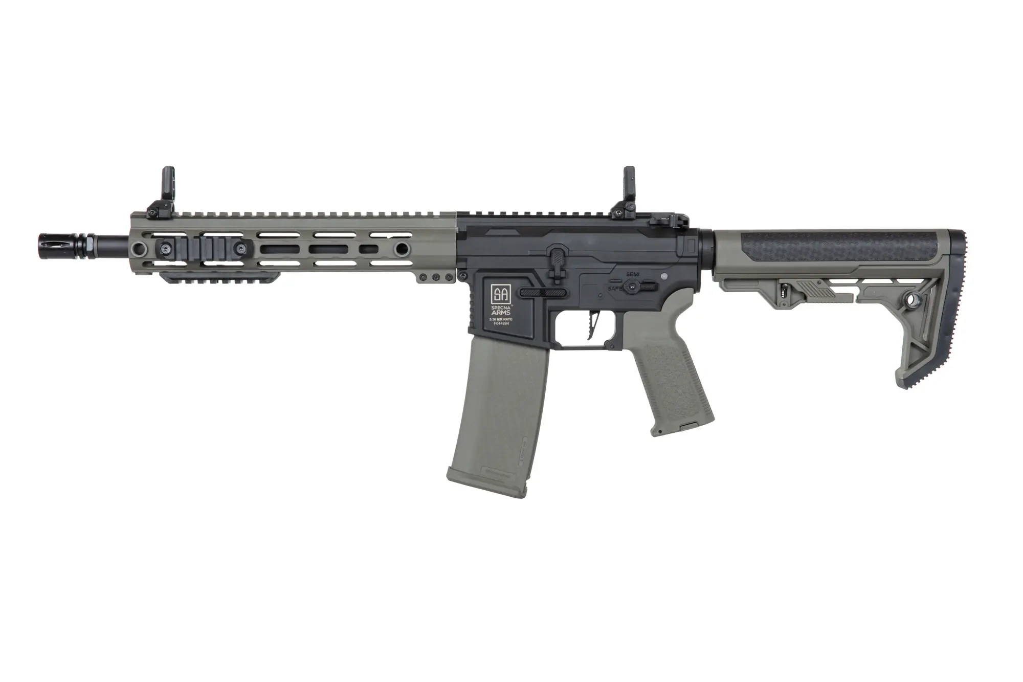 Fusil de airsoft Specna Arms SA-F05-RL FLEX™ HAL ETU™ Light Ops/ New receiver Olive