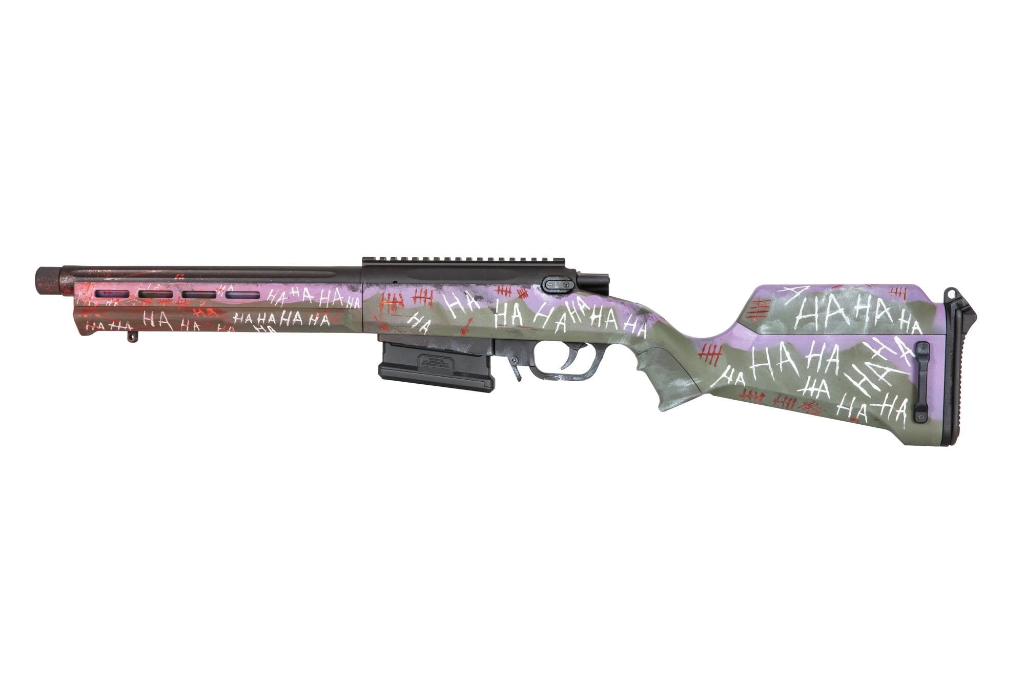 Fusil de airsoft rifle de francotirador AS02 Striker - Joker Custom