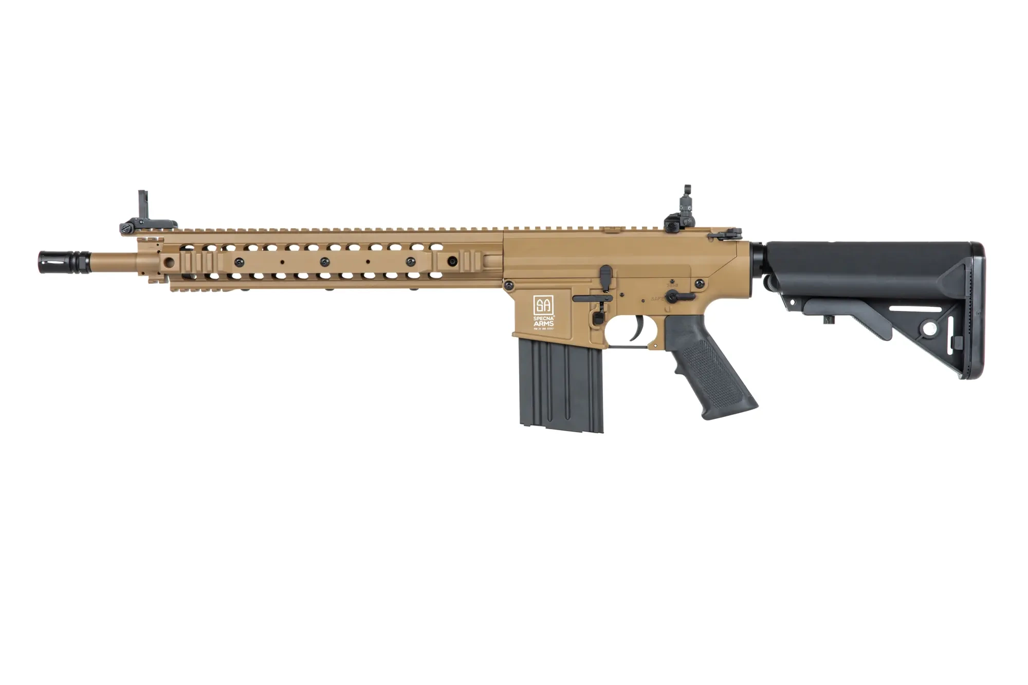 Fusil selector airsoft Specna Arms SA-E36 Edge™ Kestrel™ ETU Half-Tan