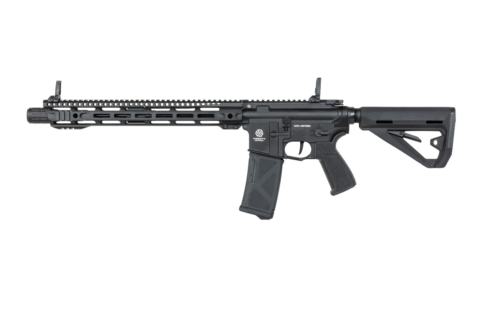 GATE x ARCTURUS Carabina de entrenamiento Trinity Armament Alpha Rifle 15.3'' TITAN II Bluetooth® ETU airsoft