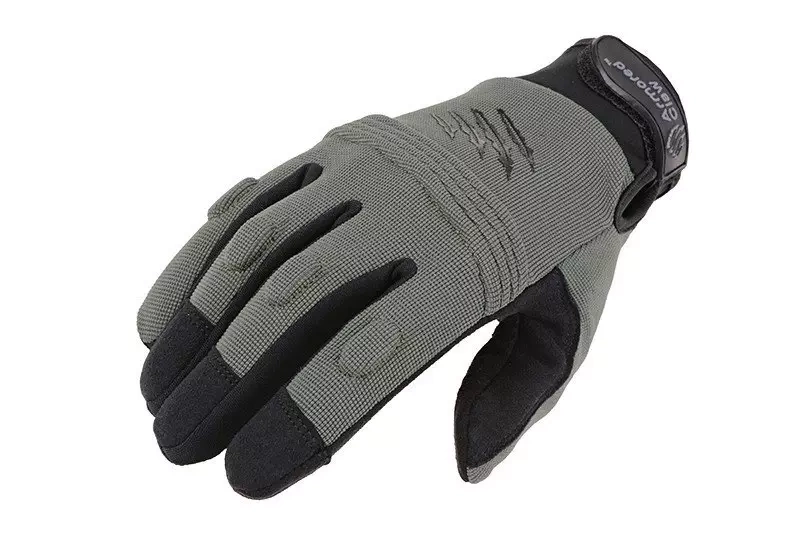 Guantes tácticos Garra blindada CovertPro - verde salvia
