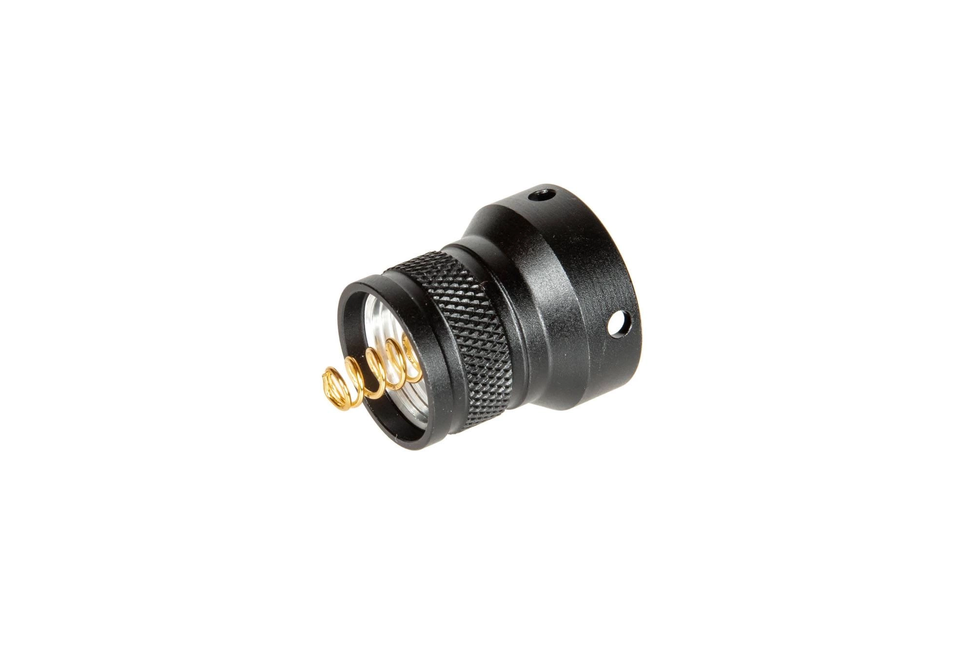 Interruptor trasero para linternas Scout - negro