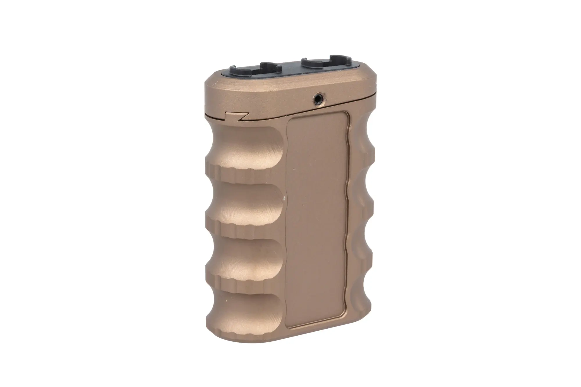 JJ Airsoft JA-1393 empuñadura delantera angulada para raíl M-LOK/Keymod (aluminio) Flat Dark Earth