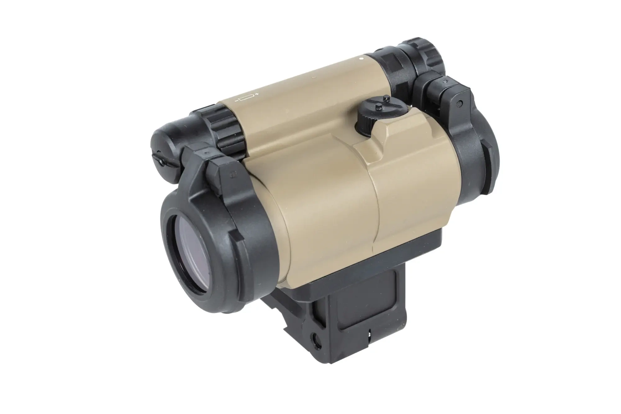 JJ Airsoft M5 red dot con montura ajustable Tan