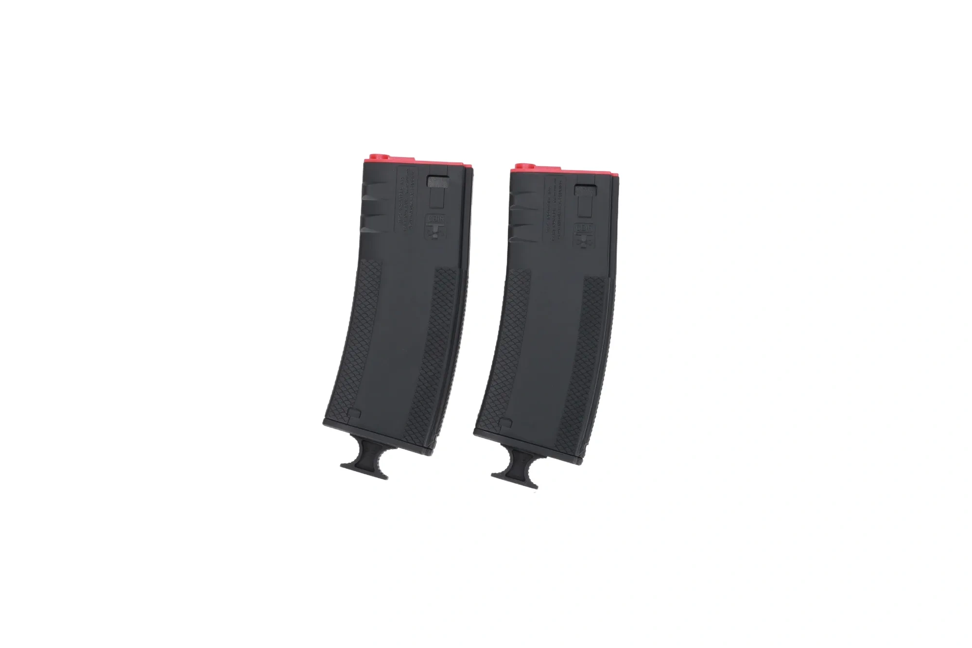 Juego de 2 cargadores King Arms x Troy Battlemag de 250 bolas de mid-cap para réplicas tipo M4/M16
