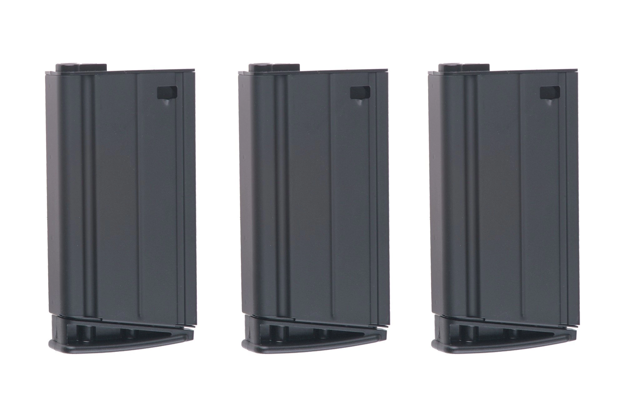 Juego de 3 magasynks mid-cap 160 bolas para Scar-H - negro