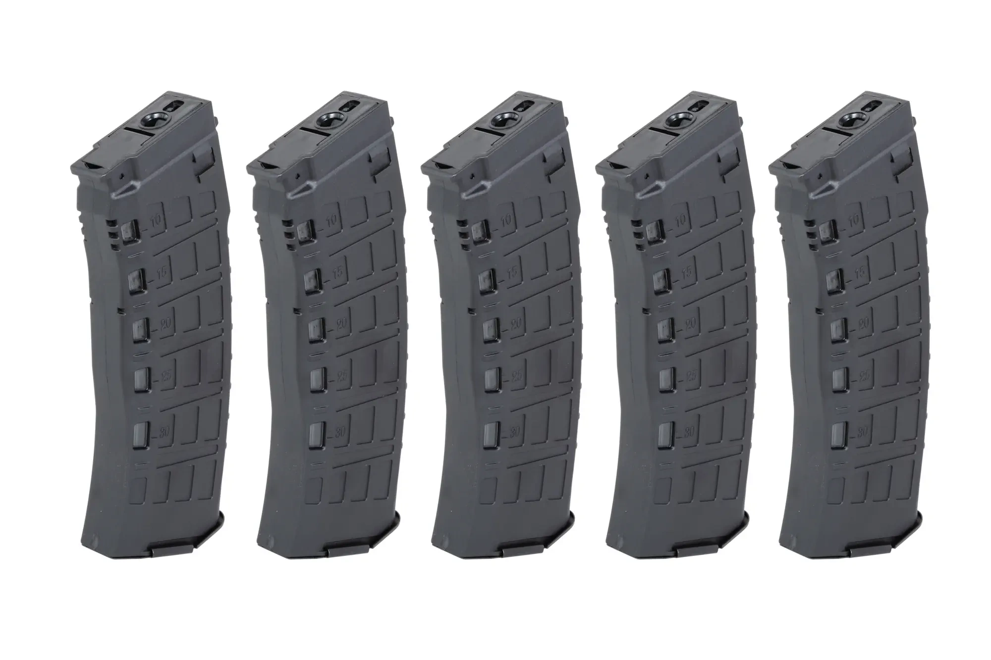 Juego de 5 cargadores Hi-Cap 550 bolas Arcturus EMM AK12 Wheel Negro