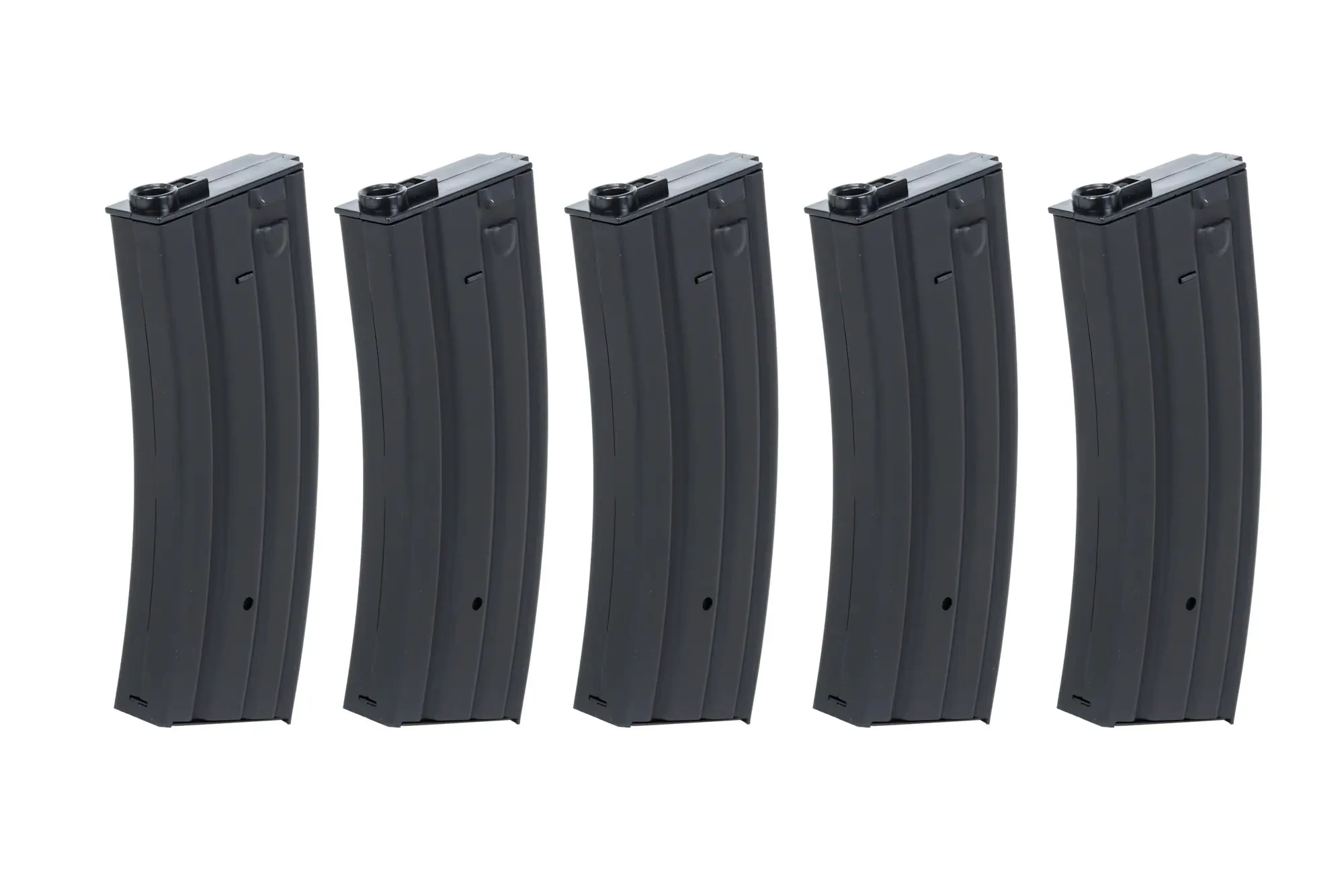 Juego de 5 cargadores metálicos de 30 bolas Specna Arms Negro