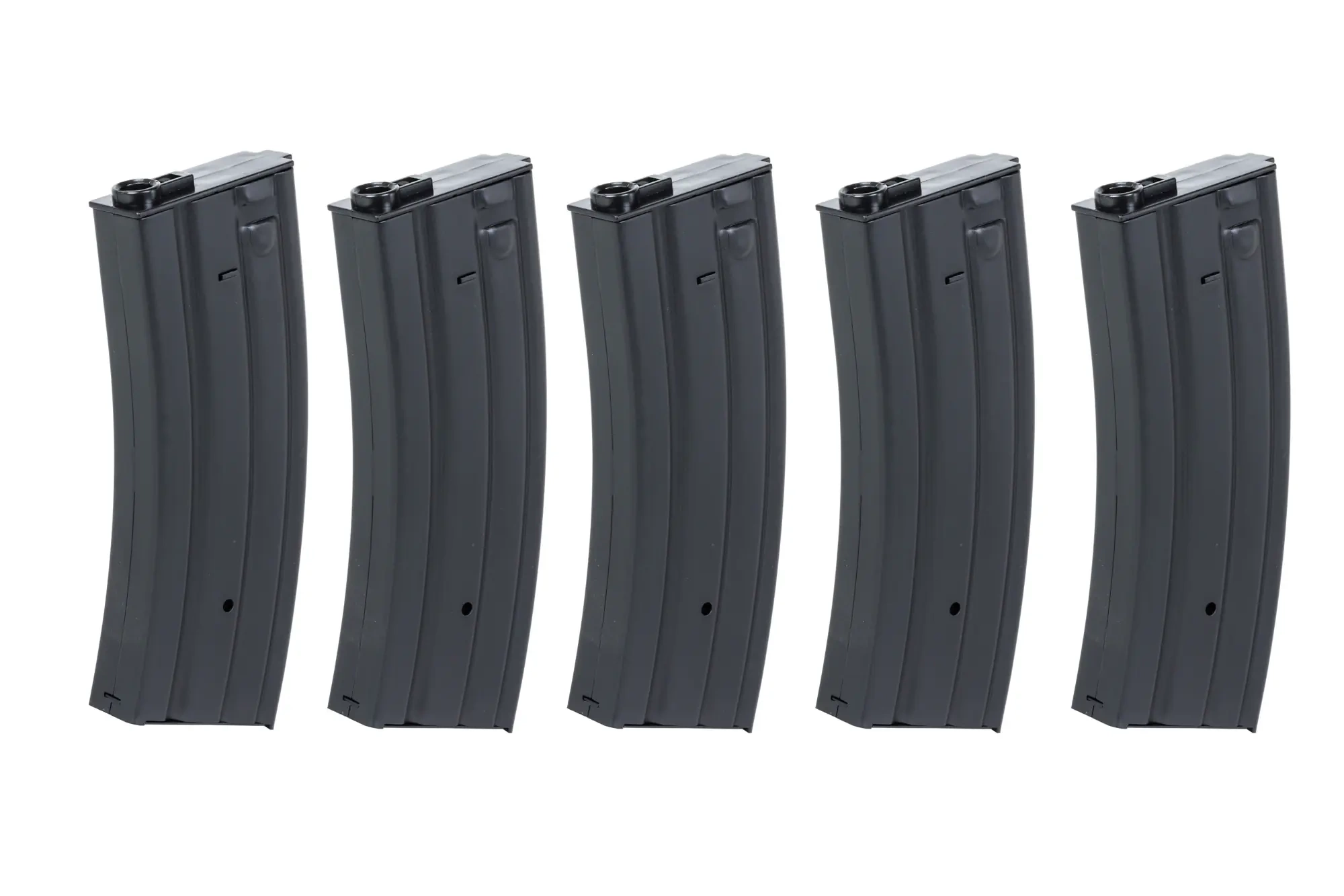 Juego de 5 cargadores metálicos mid-cap 120 bolas Specna Arms Negro
