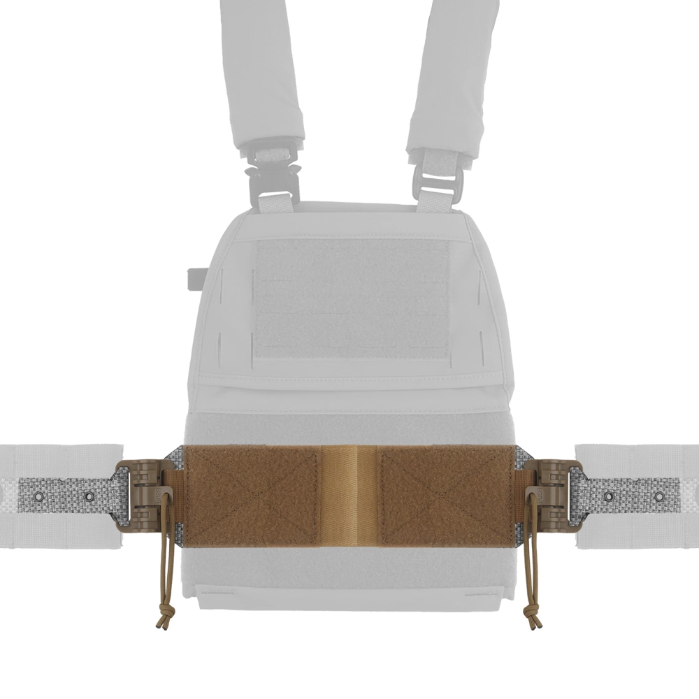 Juego de adaptadores QD Wosport para chaleco portaplacas V5 Coyote Brown