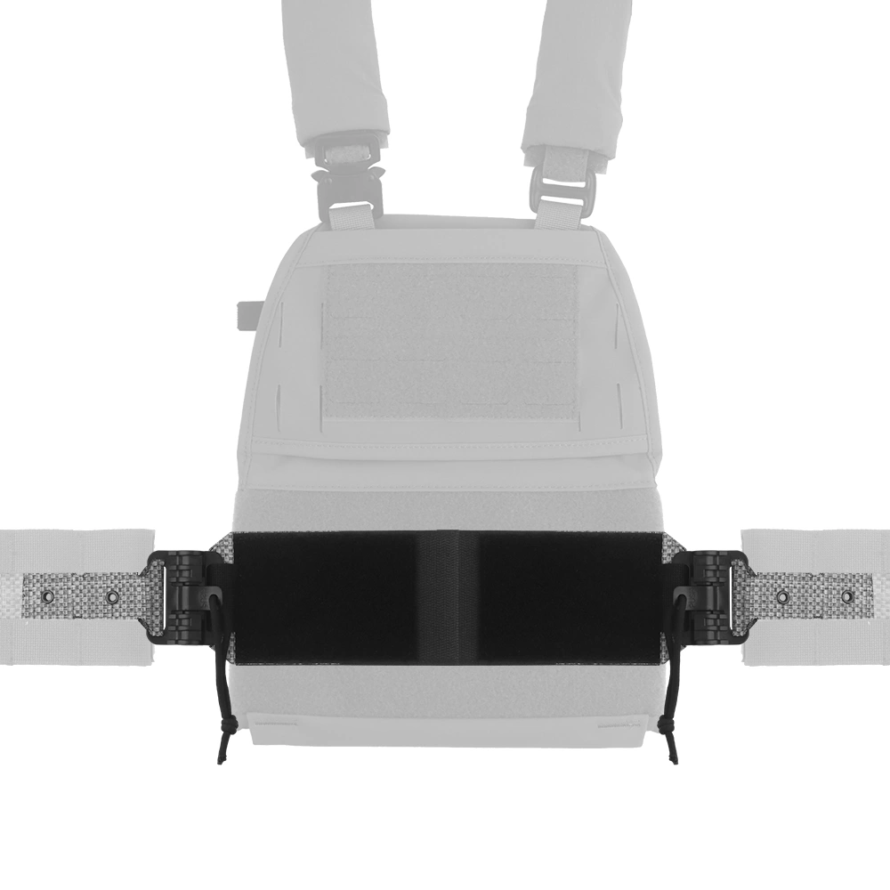 Juego de adaptadores QD Wosport para chaleco portaplacas V5 Negro