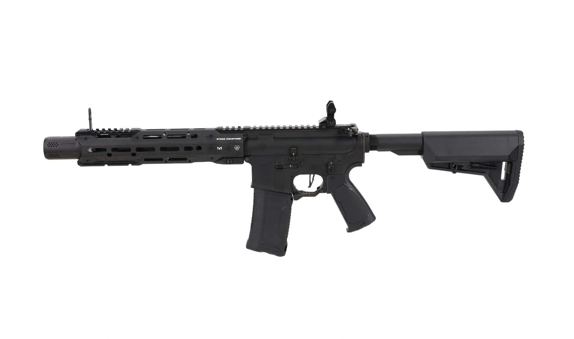 King Arms x Strike Industries Carabina Sentinel GRIDLOK® 11" Aster SE ETU airsoft Negra