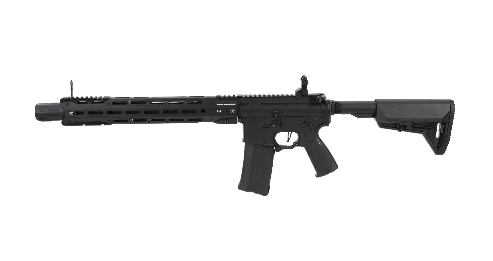 King Arms x Strike Industries Carabina Sentinel GRIDLOK® 15" Aster SE ETU airsoft Negra