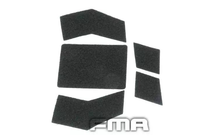 Kit de velcro para cascoTMF Tactical Bump - negro