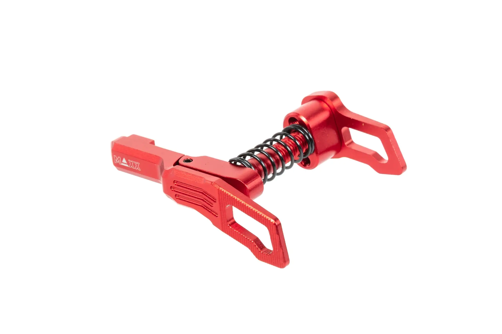 Liberador de cargador Maxx Model Advanced Tipo B de aluminio para réplicas MTW M4 Rojo