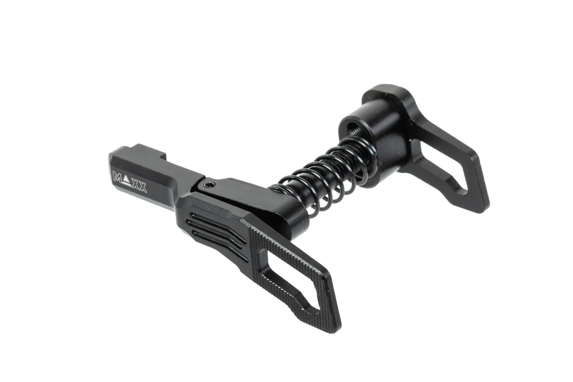Liberador de cargador de aluminio Maxx Model Advanced tipo B para réplicas MTW M4 Negro