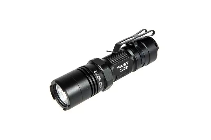 Linterna tactical FAST 302-BK - negro