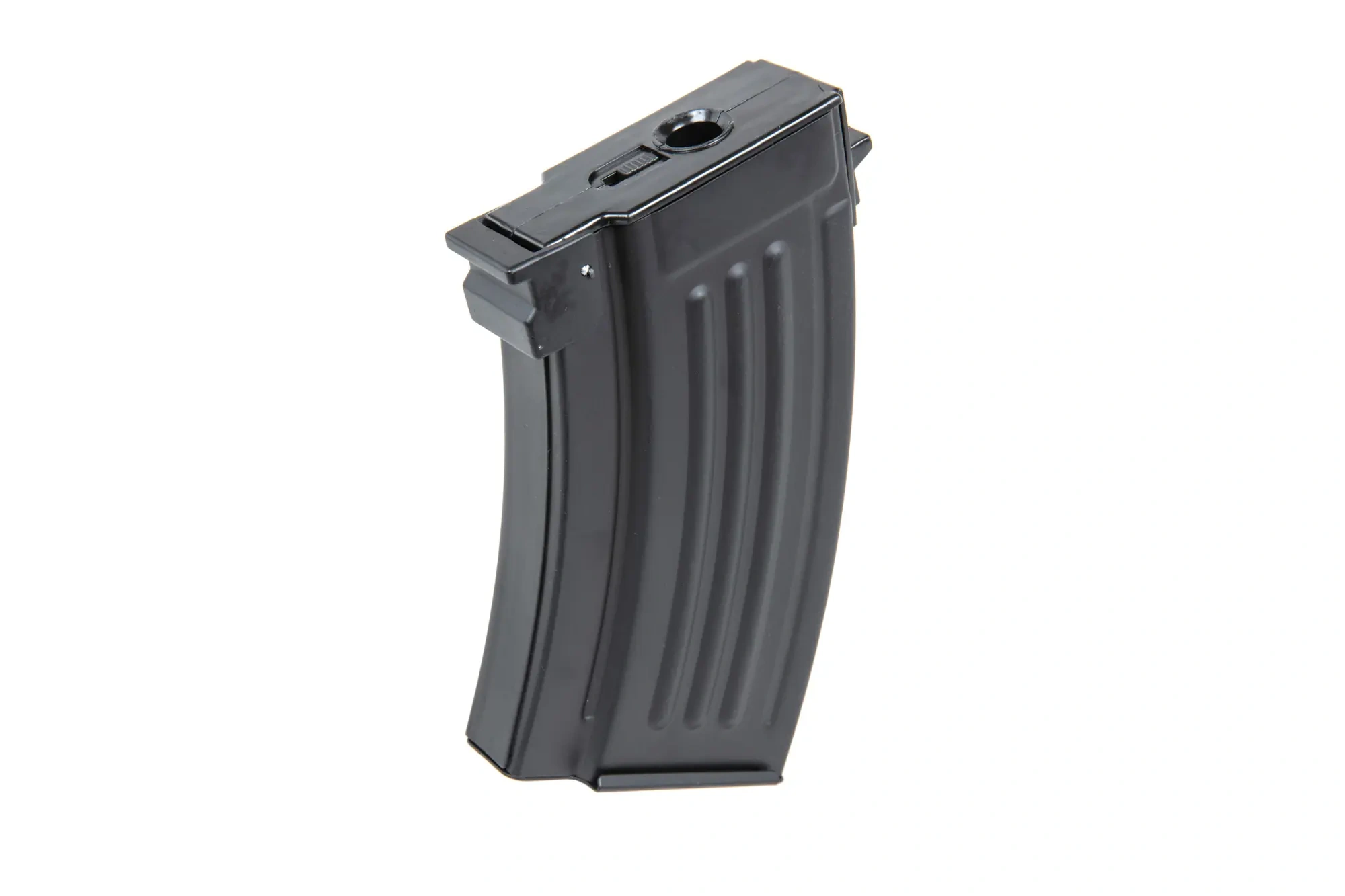 Magazín mid cap de 85 bolas Double Bell de metal para réplicas de AK