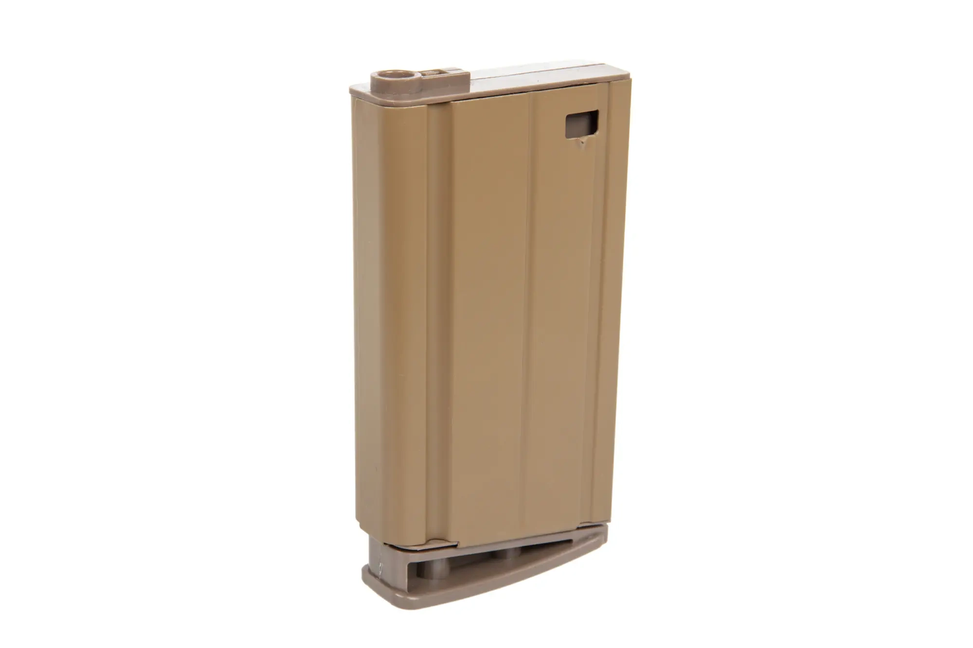 Magazín mid cap de 90 bolas Double Bell con soporte para réplicas de la serie SC-02 Tan