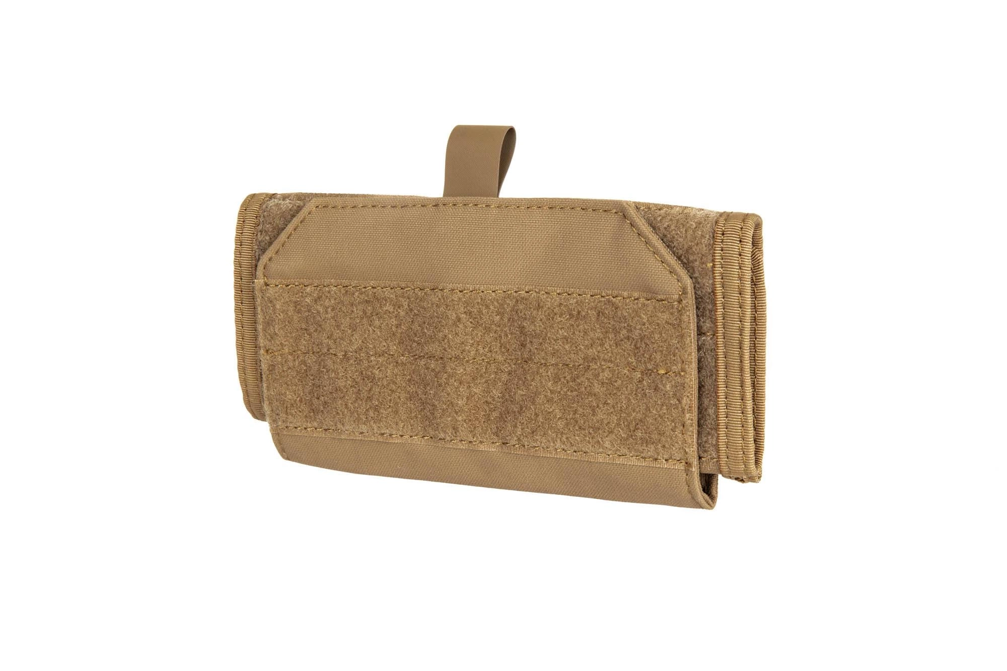 Maletín de mapas plegable mOLLE con velcro - Marrón Coyote