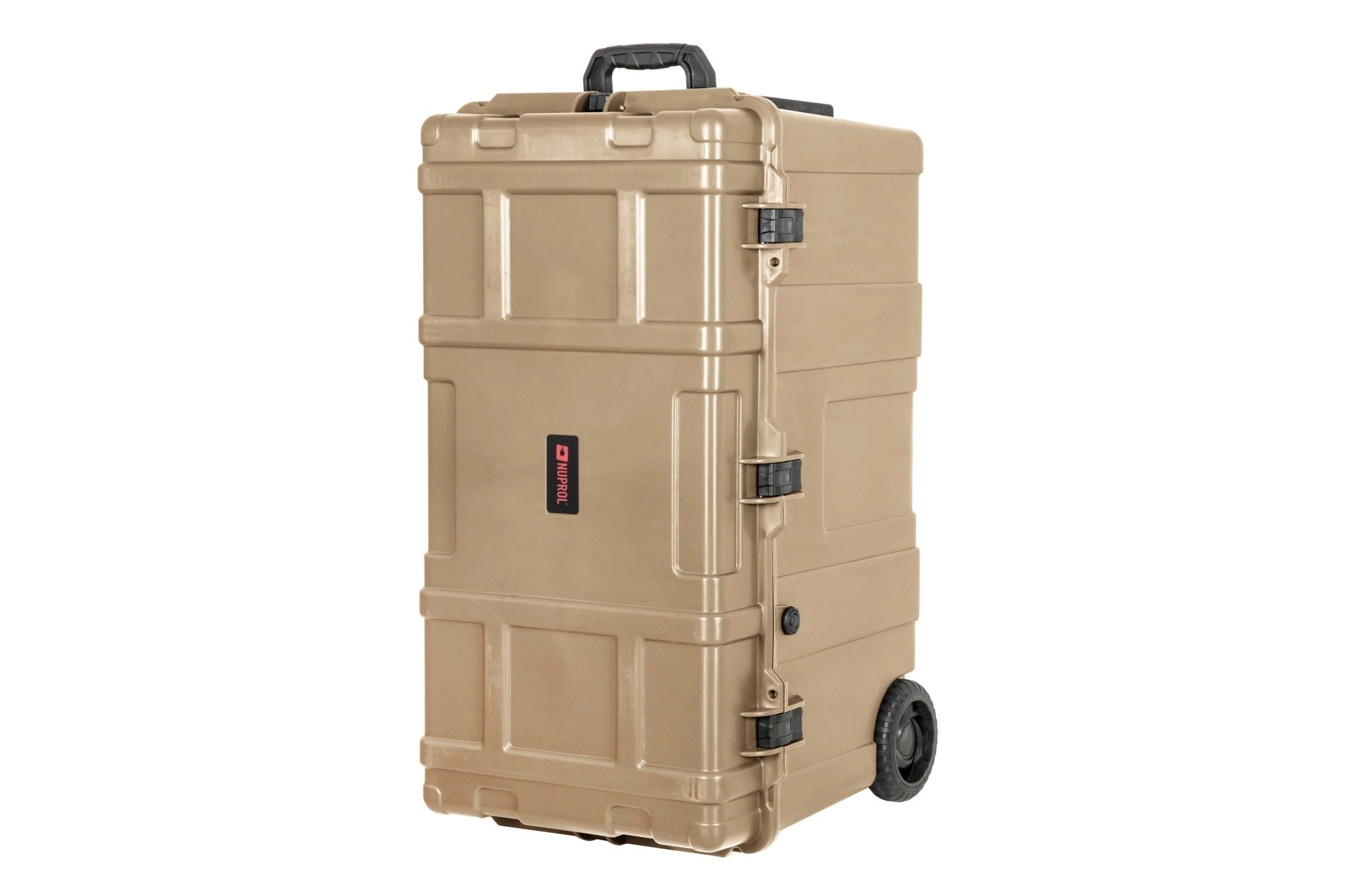 Maletín de transporte Estuche rígido de la caja del kit - color tostado