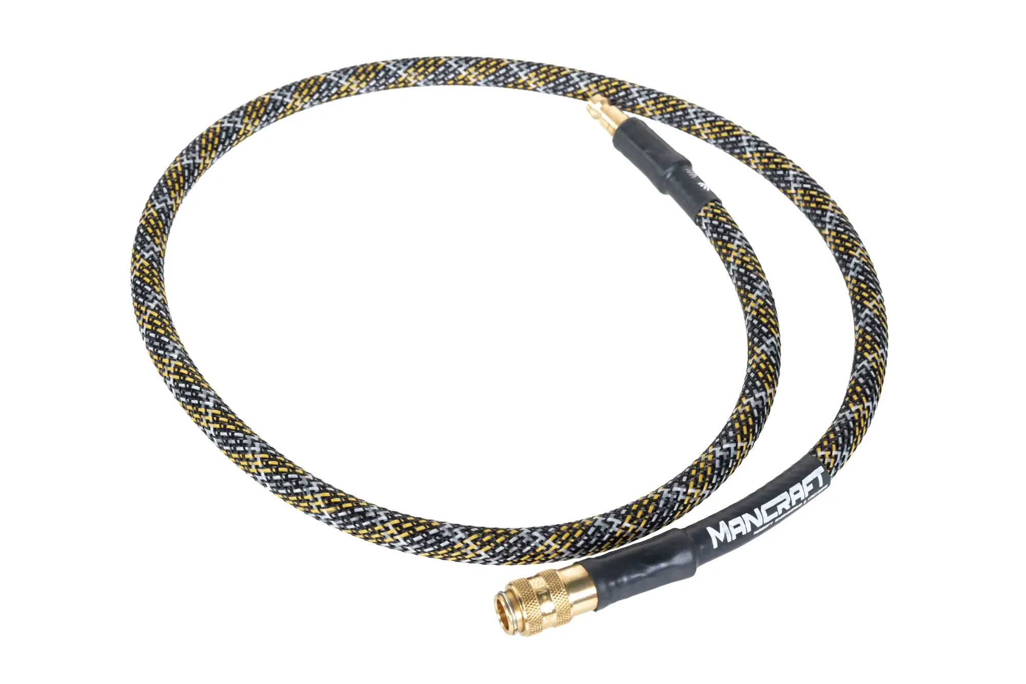 Manguera HPA Mancraft 36" Flex Line QD EU Wide Bore Amarillo