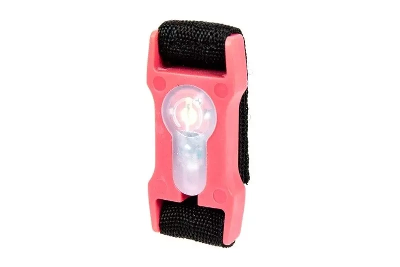 Marcador electrónico Lightbuck Split-Bar - rosa (luz roja)
