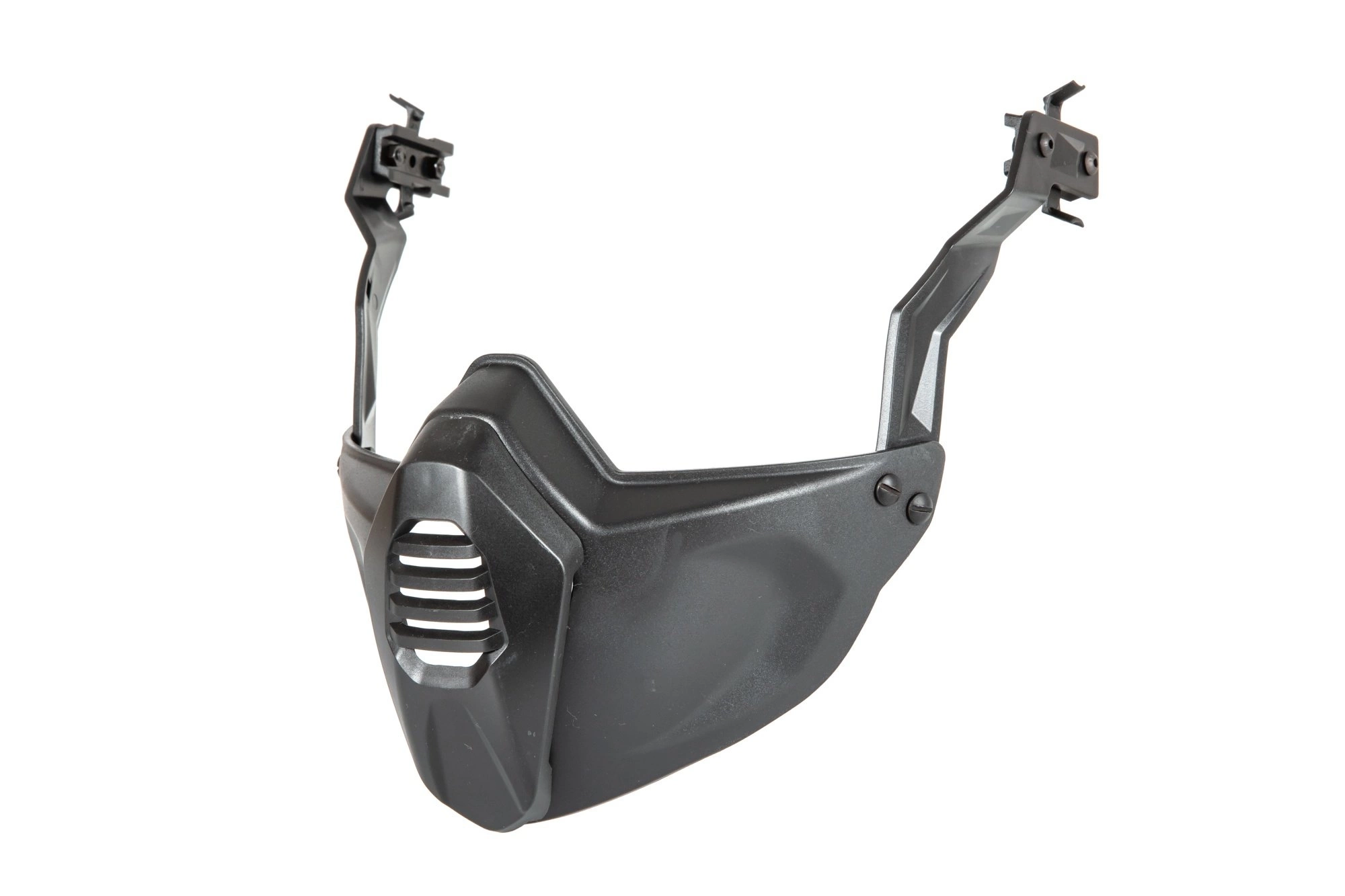 Media máscara para cascoy casco- negro