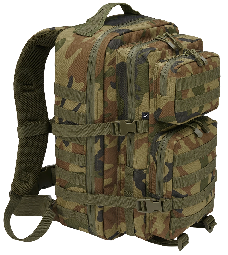 Mochila táctica Brandit US Cooper 40L Woodland