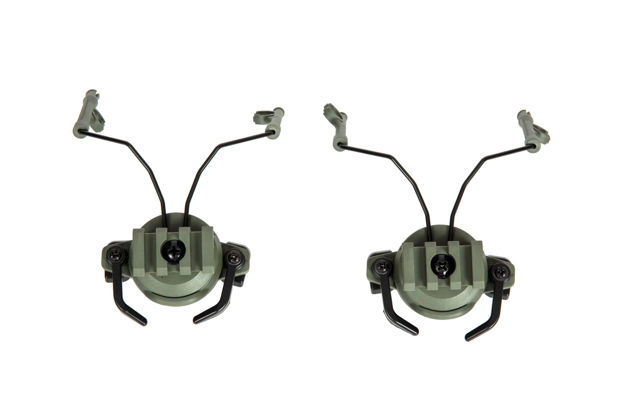 Montura auriculares a cascoFAST / Opscore (19-21mm) - oliva