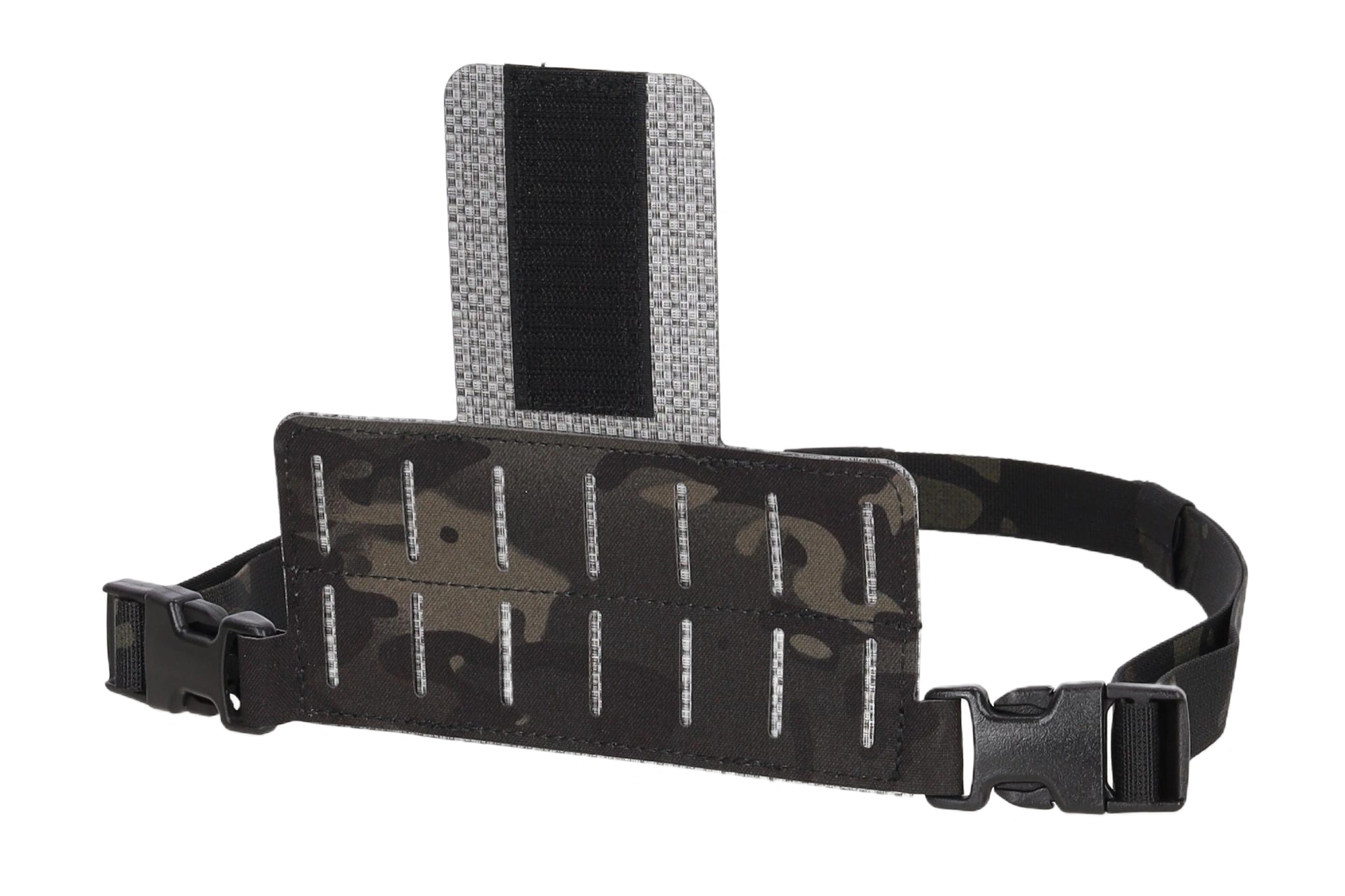 Panel Molle para accesorios adicionales Wosport MB-ACC-02 MC Negro
