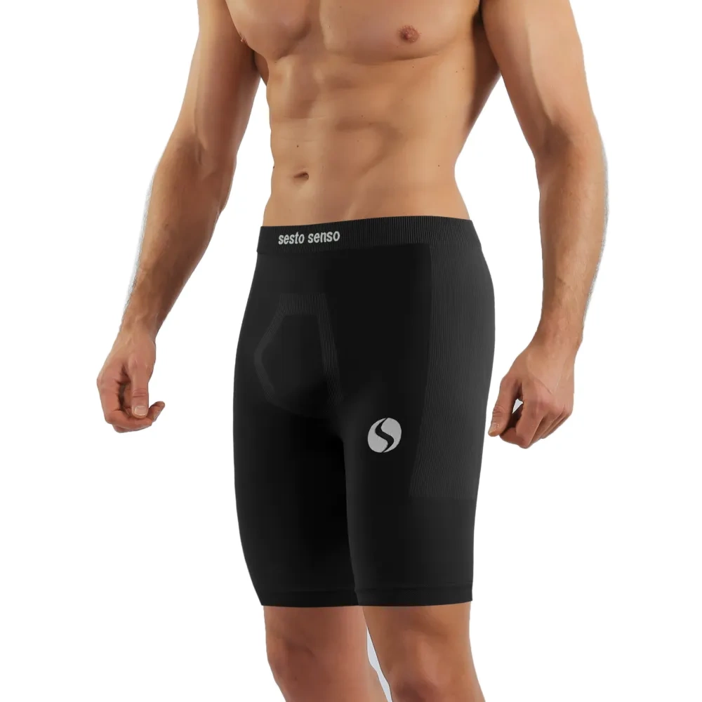 Pantalón corto térmico Sesto Senso Thermo Active CL41 Negro