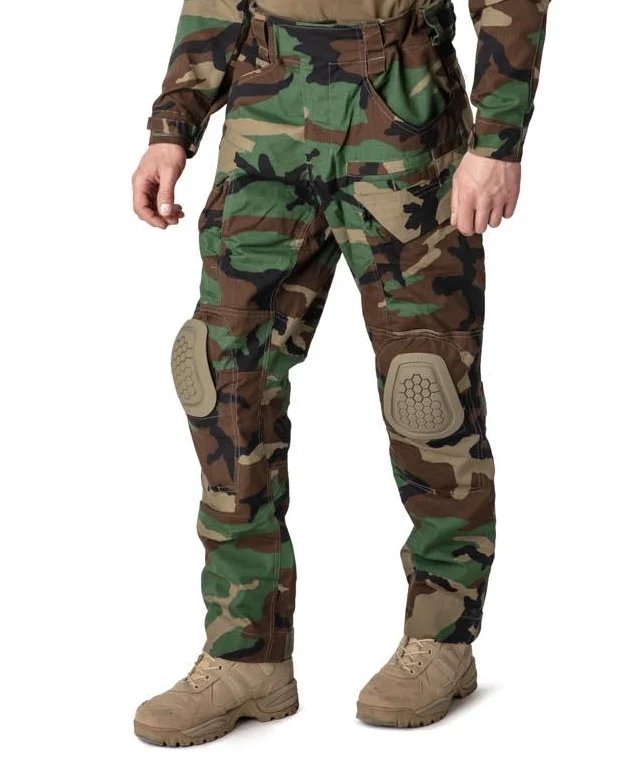 Pantalones tácticos SATAC Combat G4 - Woodland