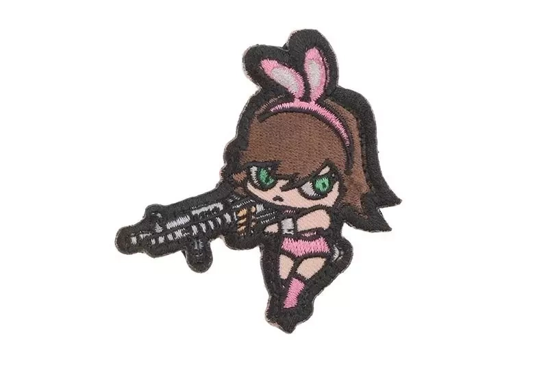 Parche Bunny Girl - alto contraste