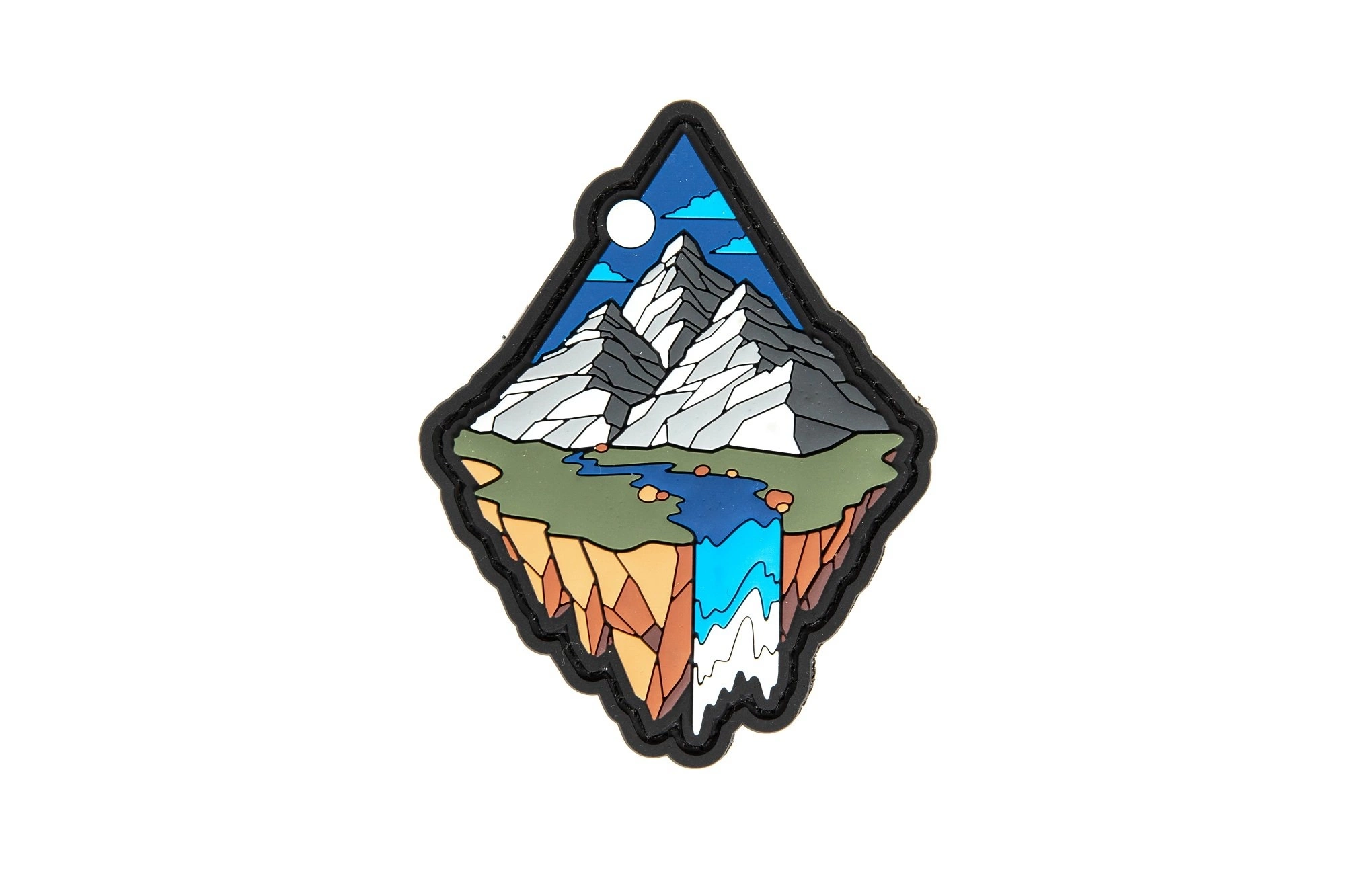 Parche Diamante de montaña 1 - gris