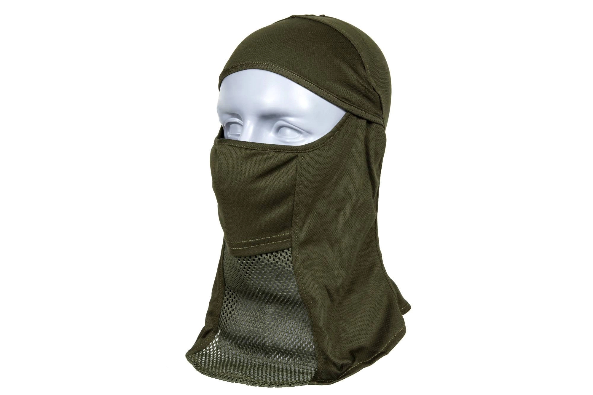 Pasamontañas ligero con protector facial - Verde Ranger