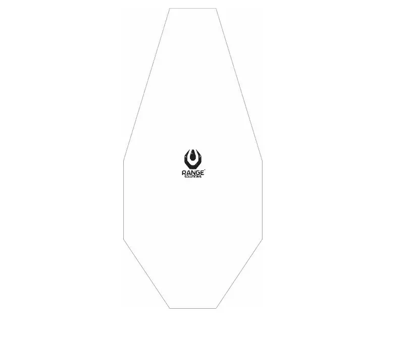 Pegatinas de zona Alpha - 50 uds. - blanco
