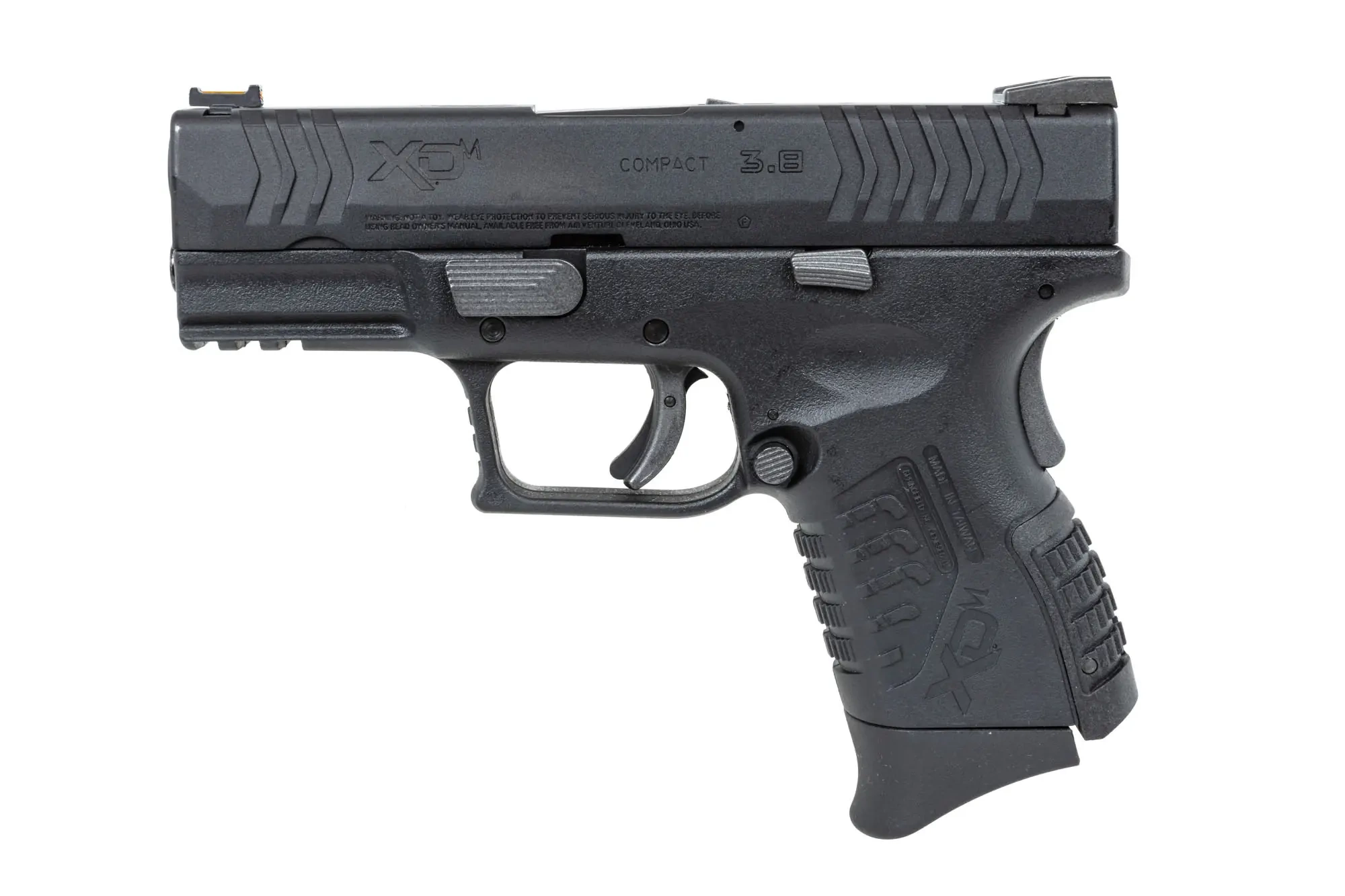 Pistola Cybergun x Springfield XDM 3.8" Compact airsoft Negro