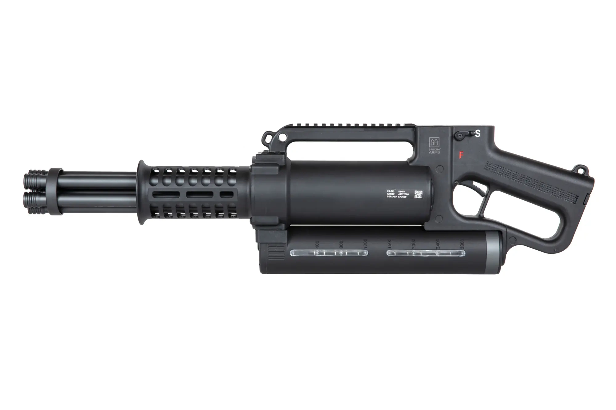 Pistola subfusil giratoria Specna Arms SA-M23 CORE™ airsoft (SALIDA)