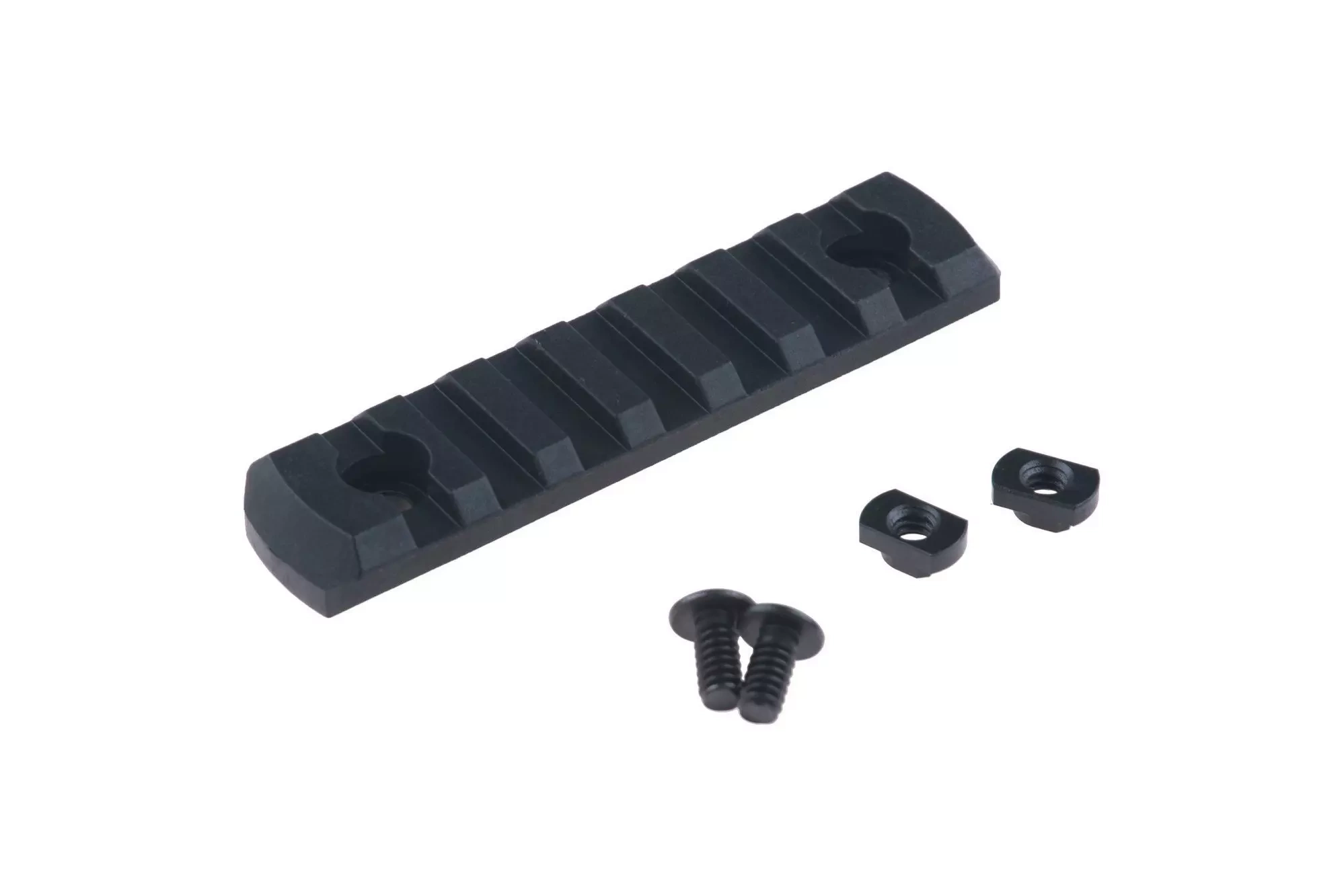 Polímero raíl M-LOK 7 Slot - negro