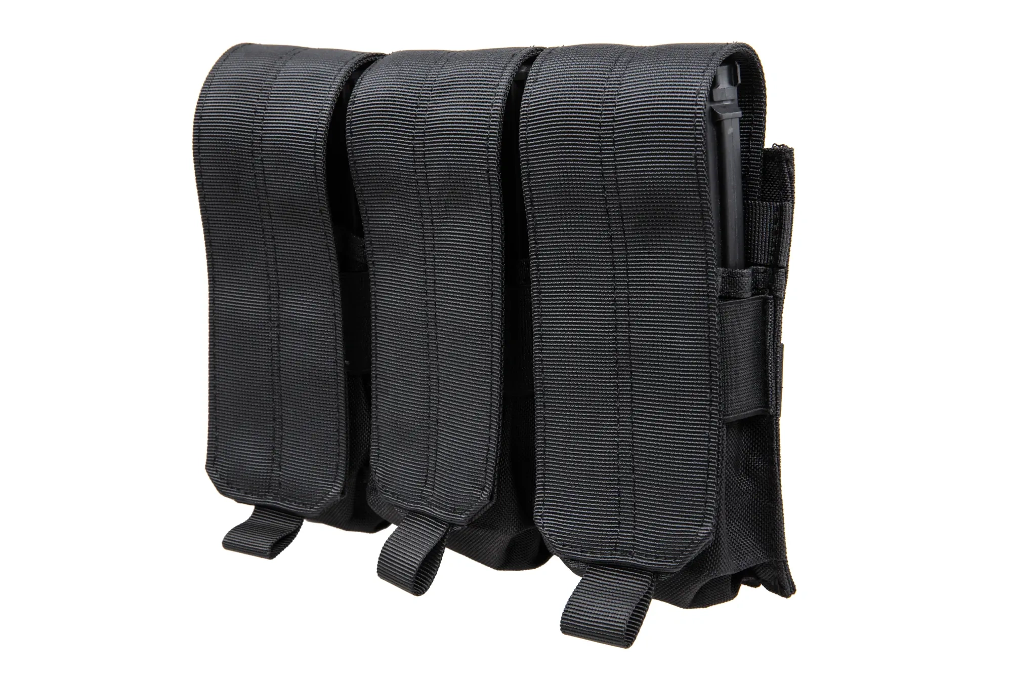 Portacargador triple M4/M16 Specna Arms con solapa Negro