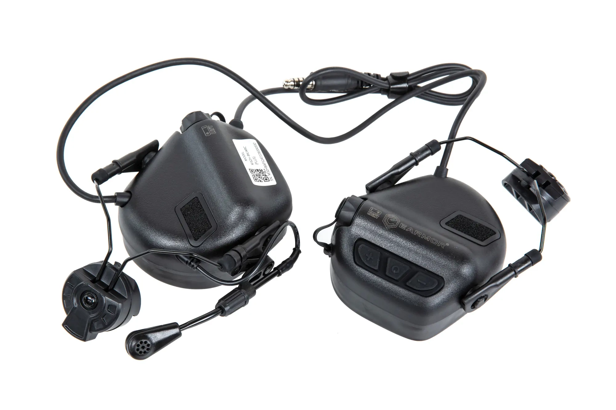 Protectores auditivos activos Earmor M32H Plus Negros