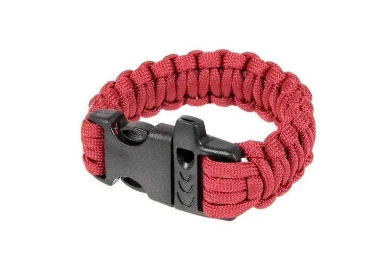 Pulsera de supervivencia (fastex) - marrón coyote