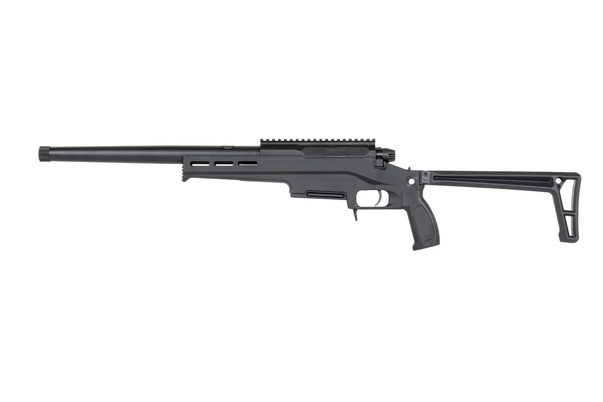 Rifle de francotirador Silred dotback TAC-41L Sport airsoft Negro