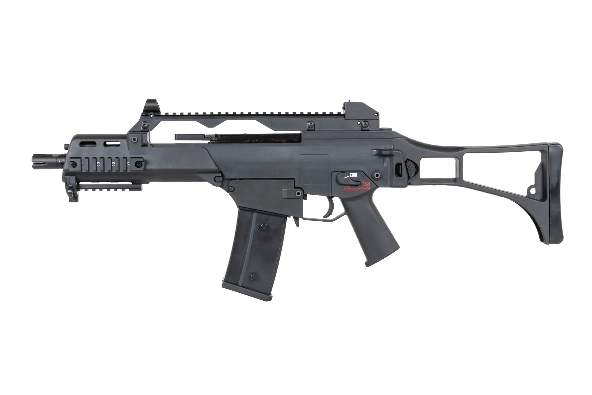 SRC DUAL POWER SR36C GB-306 airsoft Carabina Negra