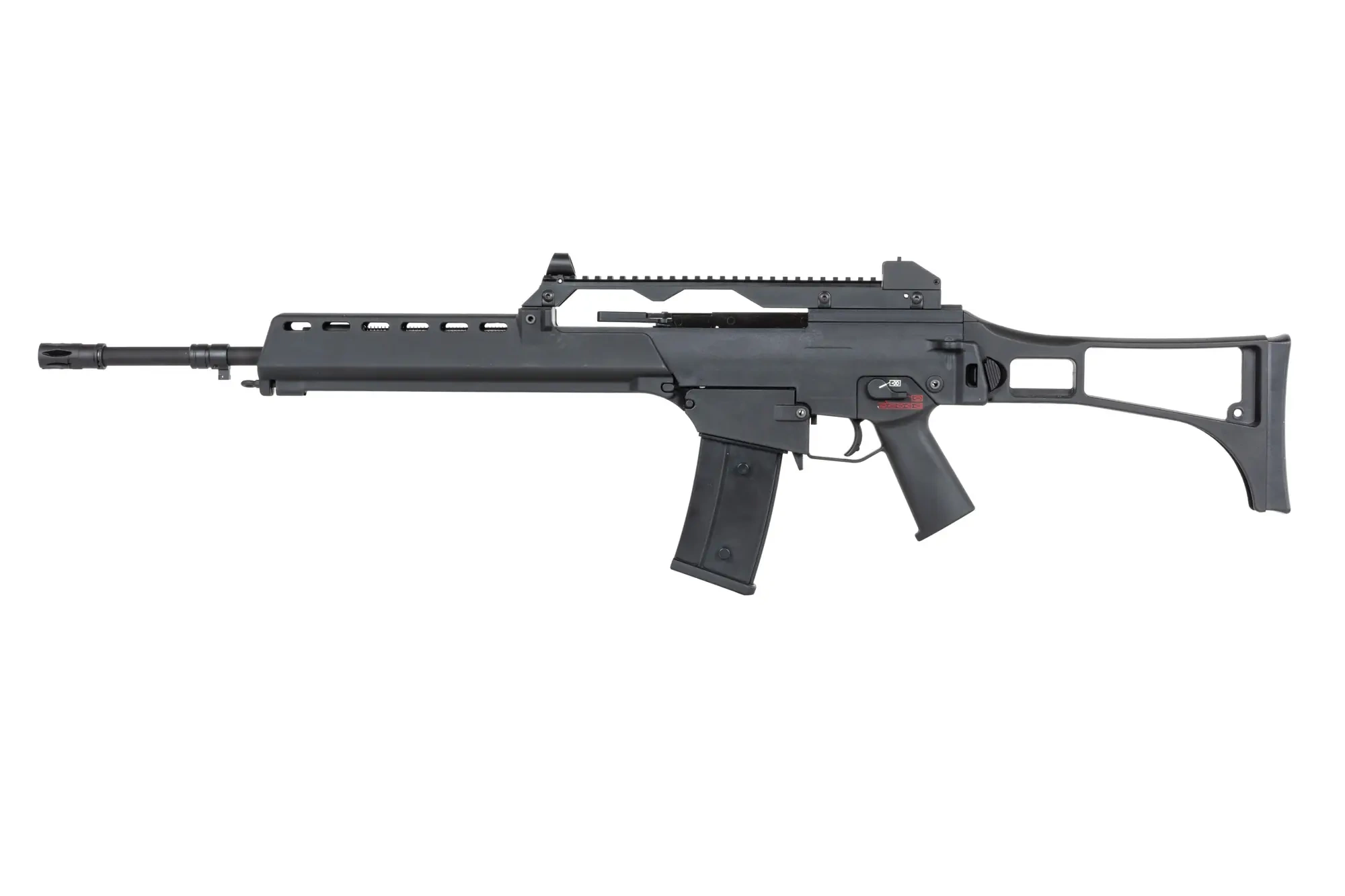 SRC DUAL POWER SR36E2 GB-302 airsoft Carabina Negra