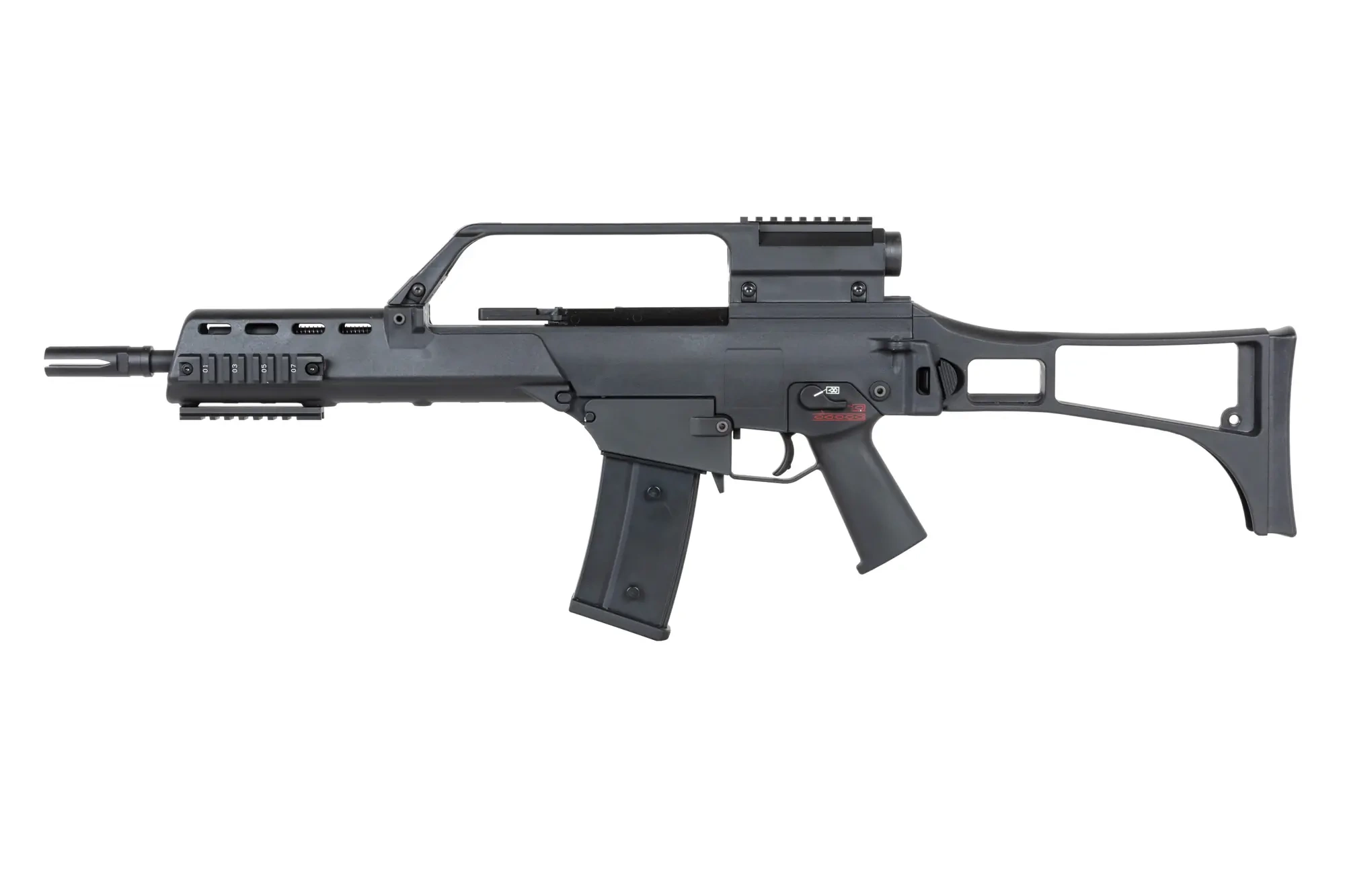 SRC DUAL POWER SR36K GB-304 airsoft fusil con visor Negro
