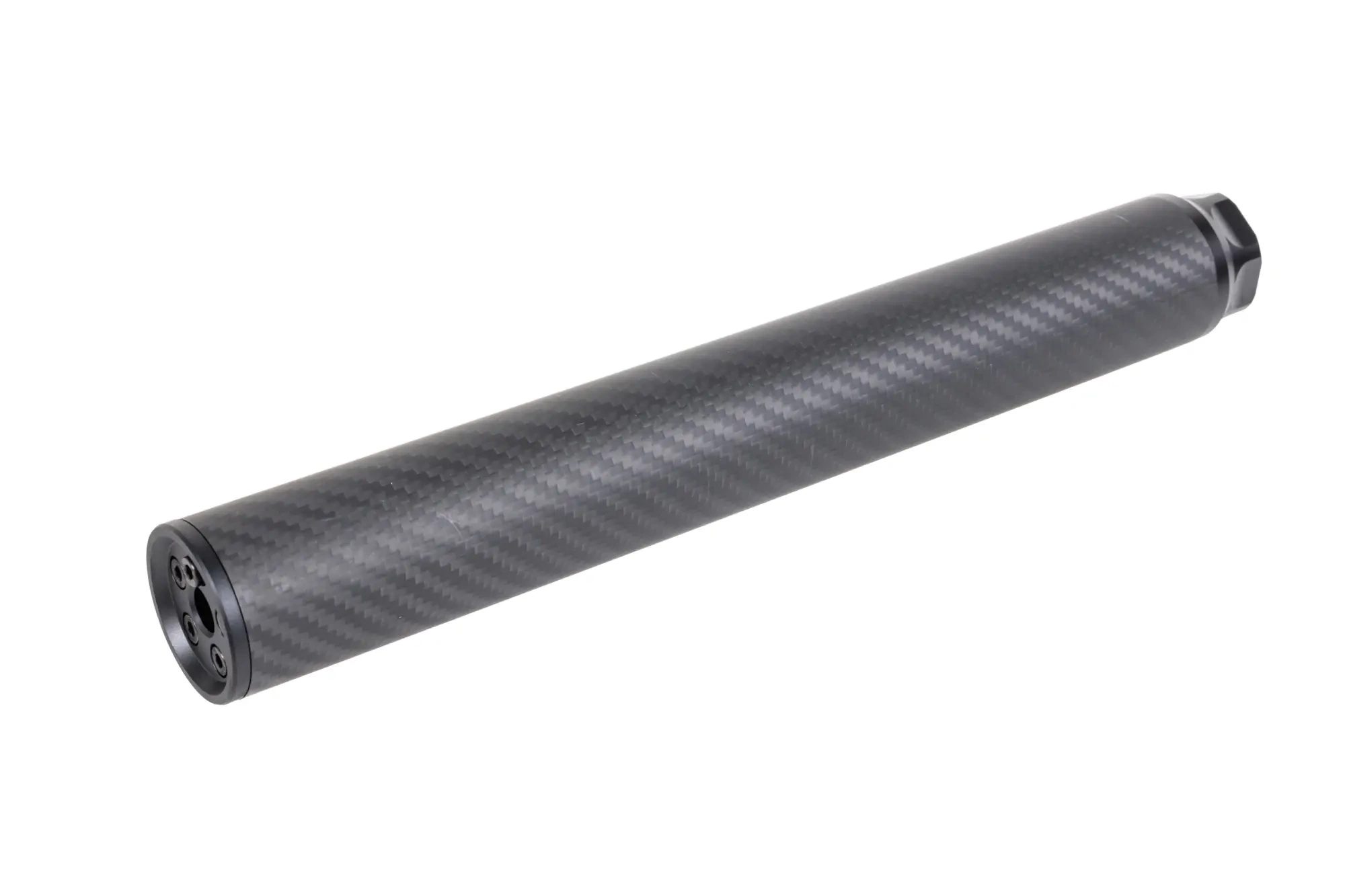 Silenciador de carbono Silred dotback XL 24mm CW