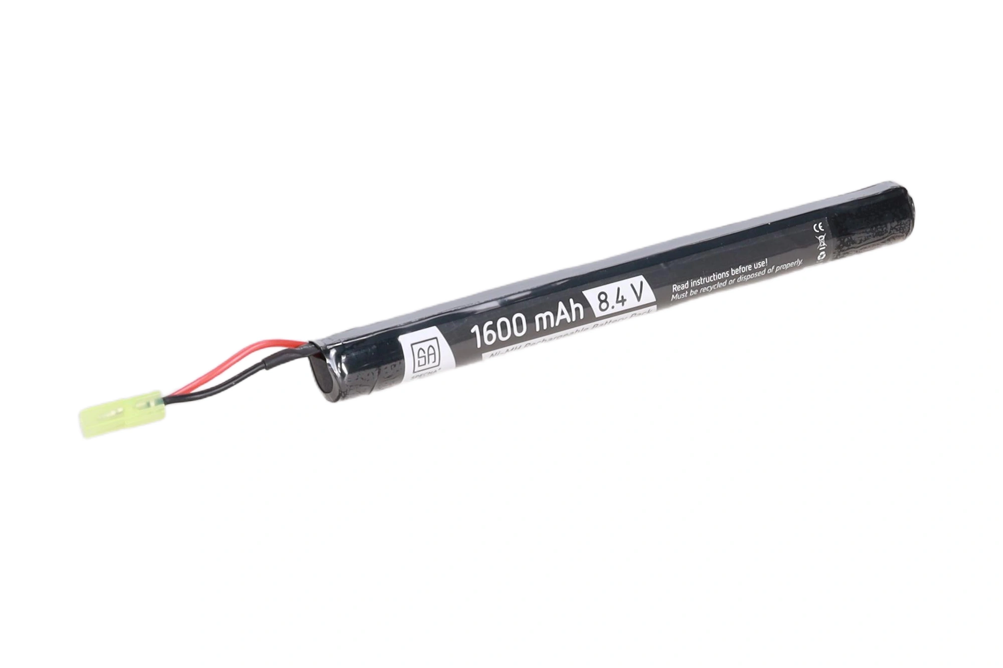 Specna Arms 8.4V 1600mAh NiMH batería STICK mini tamiya